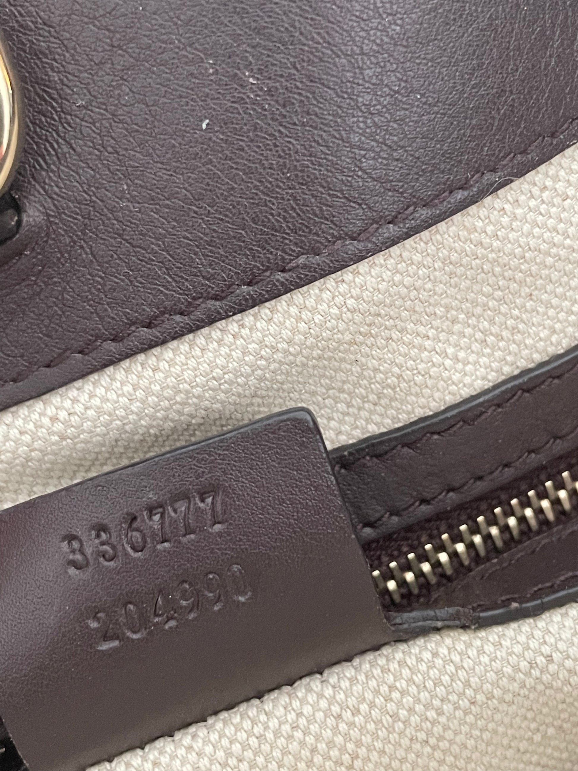 Gucci GG Supreme Tote Bag Brown 