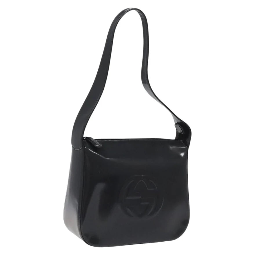 Gucci Patent Leather Shoulder Bag